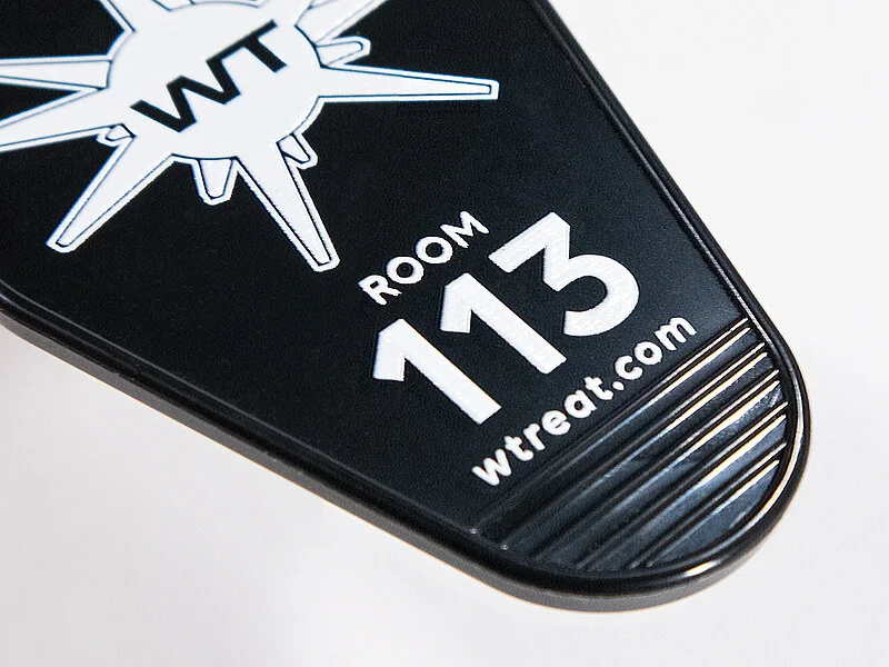 Vintage Motel Key Tag — Wesley Treat